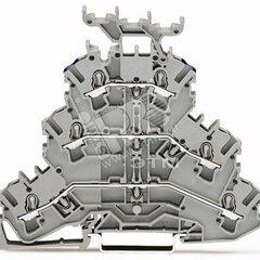 фото Клемма 3-уровневая L/L/N с держателем маркировки (2002-3233)
