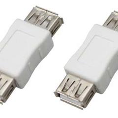 фото Переходник гнездо USB-А (Female)-гнездо USB-А (Female) (etm18-1172)