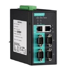 фото 4-портовый усовершенствованный преобразователь    RS-232/422/485 в Ethernet с расширенным диапазономтемператур (NPort IA5450A-T)