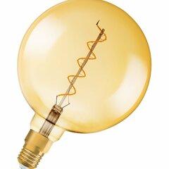 фото Лампа светодиодная филаментная диммируеммая LED 5Вт E27 2000К 300лм винтаж 230V GOLD (замена 28Вт) Deco FIL DIM OSRAM Vintage 1906 (4058075269729)