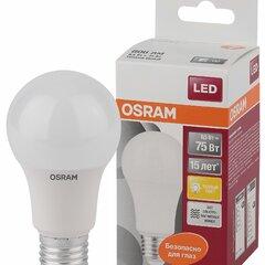 фото Лампа светодиодная LED 9Вт Е27 LS CLA75 FR теплый матовая Osram (971554)