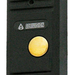 фото Аудиопанель вызывная двухпроводная с видеомодулем (AVC-105V Черный (с видео-модулем))