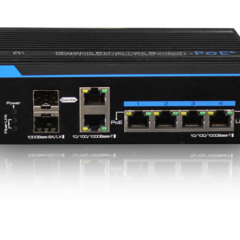 фото Коммутатор   МАС 8К 8 портов (4 PoE) 150 Вт  (-40…75) (RVi-2NSI04G-2C)