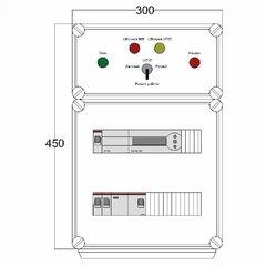 фото Щит управления электрообогревом DEVIbox HS 1x1700 D850 (в комплекте с терморегулятором) (DBS001)