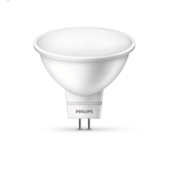 фото Лампа светодиодная LED MR16 5 Вт 400 Лм 2700 К GU5.3 К 220 В IP20 Ra 80-89 (класс 1В) LED spot PHILIPS (929001844587)