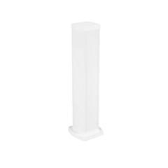 фото Универсальная мини-колонна алюминиевая с крышкой из алюминия 2 секции, высота 0,68 метра, цвет белый (653123)