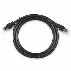 фото Патч-корд PC-ARM- UTP-RJ45-Cat.6a-3m-PE U/UTP, категория 6a, 2xRJ45/8p8c, неэкранированный, армированный гофрированной стальной лентой, черный, РЕ, внешний, 3м (PC-ARM-UTP-RJ45-Cat.6a-3m-PE)