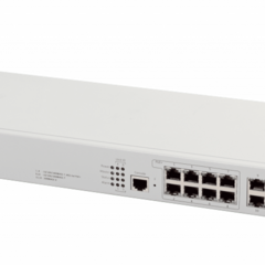 фото Коммутатор управляемый L3 PoE+ 8 портов 10/100/1000 Мб/с, 2хSFP, 48В DC (MES2308P_DC)