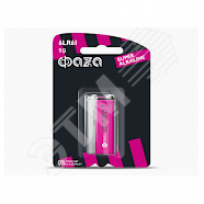 фото Элемент питания, крона 6LR61 ФАZА Super Alkaline, блистер, 1шт. (2858412)