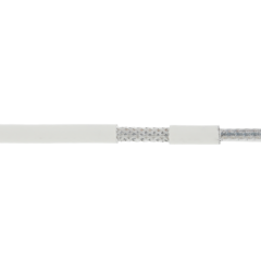 фото Кабель коаксиальный RG-6 (75 Ом) одножильный CCS внутренний PVC бел 100м (UEC-C2-32123A-WT-1)