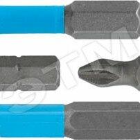 фото Биты 10 шт, сталь S2, с насечкой, ''Профи'' PZ 3 х 50 мм (57598)