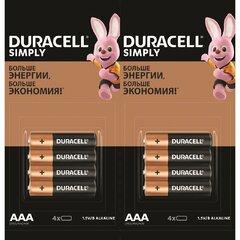 фото Элемент питания LR03-4BL BASIC 4*4 5009140/5008102 Duracell (Б0046869)