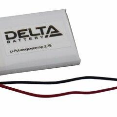 фото Аккумулятор призматический (Li-Pol) 130мАч 3.7 В, с защитой от перезаряда, глубокого разряда, перегрузки по току, короткого замыкания (Delta LP-232635)