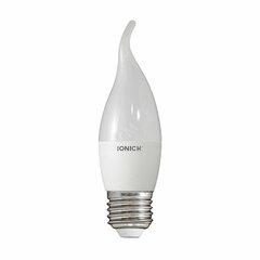 фото Лампа светодиодная LED 6w 6500К, E27, 540Лм, матовая свеча на ветру IONICH (1541)