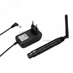 фото Усилитель SMART-DMX-Receiver Black (5V, XLR3 Male, 2.4G) (ARL, IP20 Металл, 5 лет) (028417)