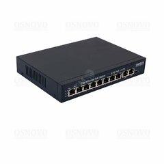 фото Коммутатор неуправляемый PoE 10 портов 10/100 Мб/с, 2хRJ45, 120 Вт (SW-21000(120W))