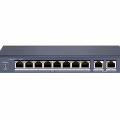 фото Коммутатор неуправляемый сетевой 8 портов RJ45 PoE, 1хUplink, 1хSFP DS-S1008GP (DS-S1008GP)