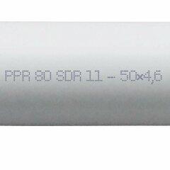 фото Труба полипропиленовая PPR PN10 63 х 5.8 мм хлыст 4м белая (90201063058)
