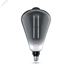 фото Лампа светодиодная LED 6 Вт 330 Лм 4000К белая Е27 ST164 gray straight Filament Gauss (157802205)