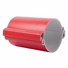фото Труба гладкая разборная ПВХ 110 мм (750Н), красная EKF PROxima (tr-pvc-110-750-red)