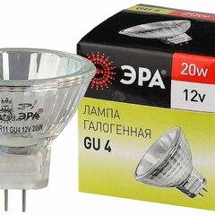 фото Лампа накаливания галогенная GU4-MR11-20W-12V-30CL (галоген, софит, 20Вт, нейтр, GU4) ЭРА (10/200/12000) ЭРА (C0027361)