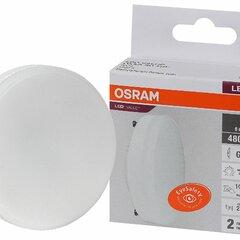 фото Лампа светодиодная LED 6 Вт GX53 4000К 480Лм таблетка 220 В (замена 50Вт) OSRAM (4058075582002)