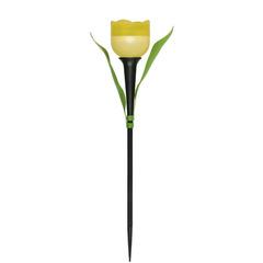 фото Светодиодный садовый светильник на солнечной      батарее СОЛАР USL-C-452/PT305 YELLOW TULIP (UL-00004277)