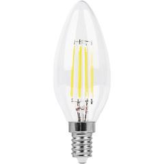 фото Лампа светодиодная LED 9вт Е14 теплый свеча FILAMENT (LB-73)