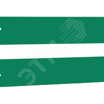фото Сменная надпись Стрелка влево (зеленый фон) для Табло Т (надпТСтрелкаВлево)