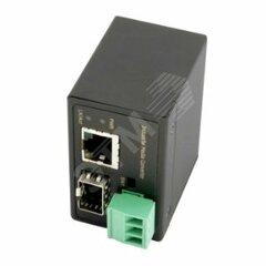 фото Медиаконвертер промышленный миниатюрный Fast Ethernet 1xFE, 1xFE SFP. Питание DC12-60V или AC18-36V(1.44W) (OMC-100-11X/I)