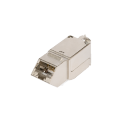 фото Модуль Keystone, угловой, для панели AN, Кат.6a, RJ45/8P8C, для FT-TOOL, экраннированный, металлик (NMC-KJSA2-AN-MT)