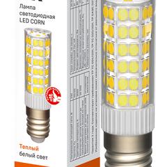 фото Лампа светодиодная CORN капсула 7Вт 230В 3000К керамика E14 (LLE-CORN-7-230-30-E14)