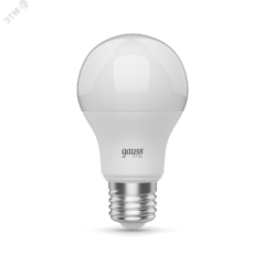 фото Лампа светодиодная LED 9.5 Вт820 Лм 3000К-4000К-6500К Е27 A60 изм.цвет.темп. Basic Gauss (1023240)