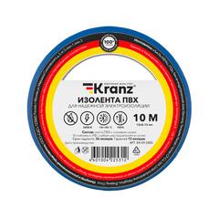 фото Изолента ПВХ KRANZ 0.13х15 мм, 25 м, синяя 5шт (etmKR-09-2005)