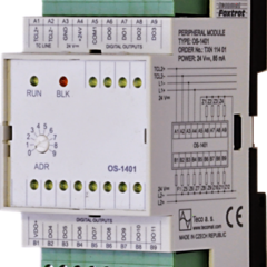 фото Модуль дискретных выходов OS-1401 OS-1401,12xDO 24 VDC, общая клемма, 8x0.5A, 4x 2A GO (TXN 114 01)