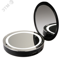 фото Зеркало Светодиодное складное косметическое с подсветкой и функцией Power Bank JazzWay (5038189)