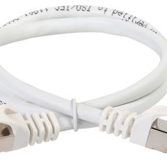 фото Патч-корд ITK категория 5е FTP 1.5м PVC белый (PC08-C5EF-1M5)