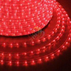 фото Дюралайт профессиональный светодиодный постоянное свечение (2W) красный 220В d13мм (бухта 100м) (121-122)