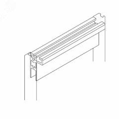 фото Профиль верхний подвесной подвижной створки (MAL203)