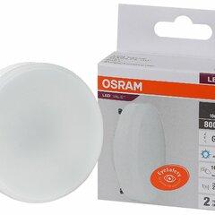 фото Лампа светодиодная LED 10 Вт GX53 6500К 800Лм таблетка 220 В (замена 75Вт) OSRAM (4058075582125)