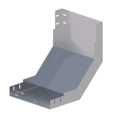 фото Лоток угловой вертикальный вверх ЛМс-90В 300х150-0,7ц УТ1,5 (Н0121320715)