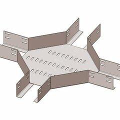 фото Лоток крестообразный глухой КМГ 600х80 УХЛ1, горячее цинкование(толщина покрытия 40 -120мкм), S1,5 (П0000019578)