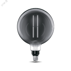 фото Лампа светодиодная LED 6 Вт 330 Лм 4000К белая Е27 G200 gray straight Filament Gauss (154802205)