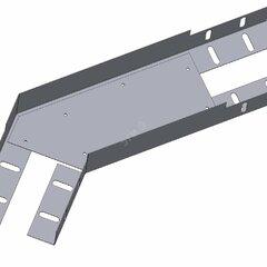 фото Лоток угловой НЛ30-У90ц УТ2.5 (h=50мм s=1.5мм) (Н0112123441)