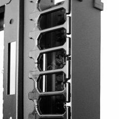 фото Вертикальный кабельный органайзер с пластиковыми  пальцами 42U для шкафов ШТК-СП (ВКО-П-42/48-9005)