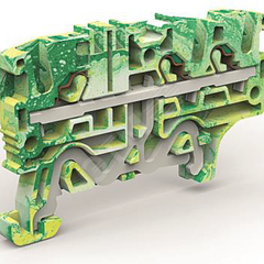 фото Клемма заземления 3 точки подключения на 2,5 кв.мм (ZEFCE210)