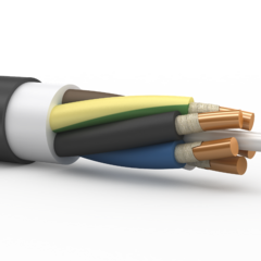 фото Кабель силовой ВВГнг(А)-FRLS 5х16 ок (N. PE)-0.66 с заполнением