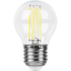 фото Лампа светодиодная LED 9вт Е27 теплый шар FILAMENT (LB-509)