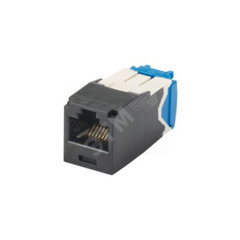 фото Разъем Mini-Com RJ45 TX6A 10Gig UTP T568A/B (черный) (29493)