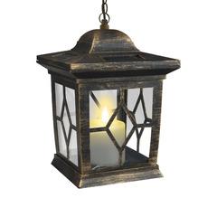 фото Светодиодный садовый светильник USL-S-180/PT220 на солнечной батарее Bronze lantern Special Uniel (10227)